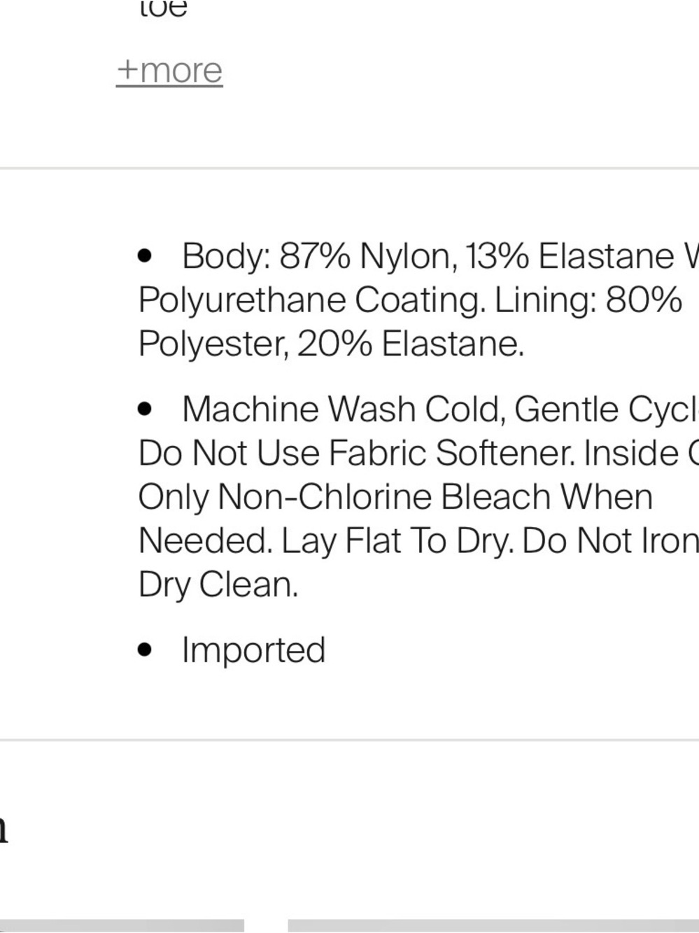 SPANX Black Faux-Leather High-Waist Leggings - Picture 5 of 8